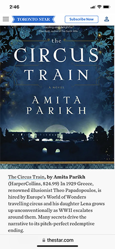 Parikh - The Circus Train