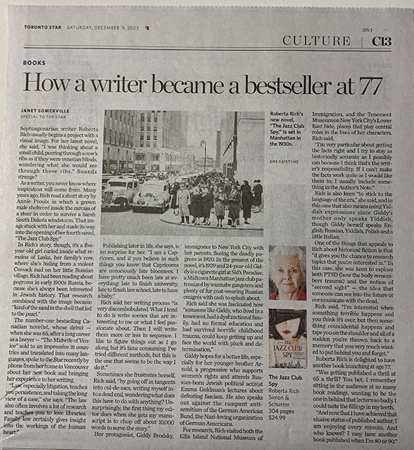 History, pogroms and inspiration: How this 77-year-old writer became a bestseller