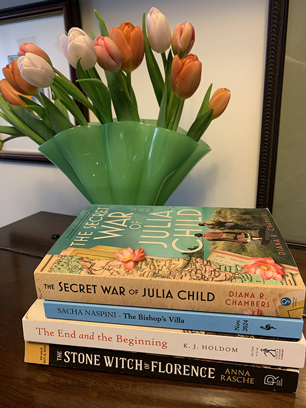 Julia Child’s spy days, Nazis and the Black Plague are the subjects of new historical novels