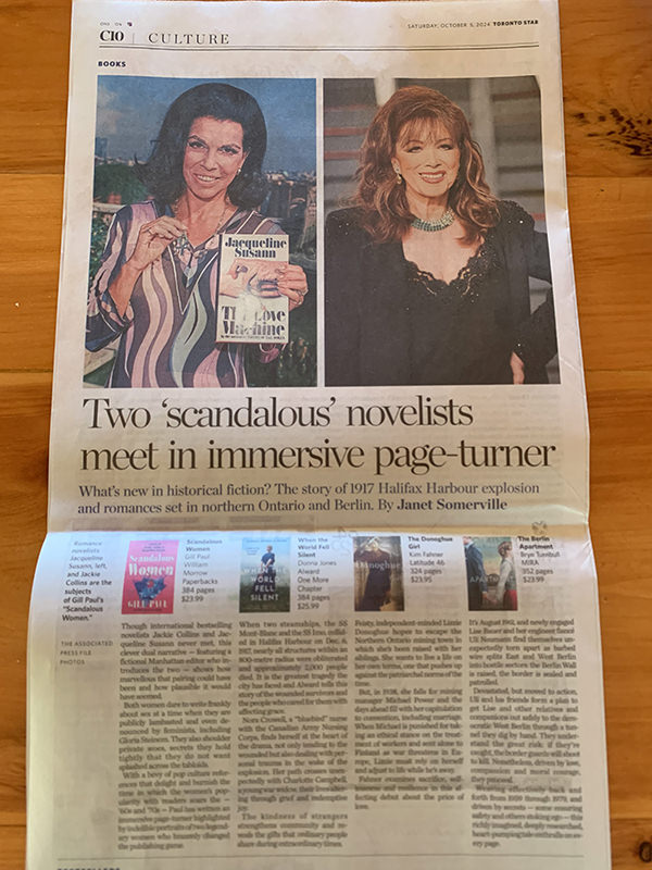 Scandalous’ Jackie Collins and Jacqueline Susann Meet in a Page-Turning New Novel
