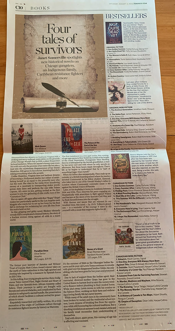 Historical Fiction Roundup: Spotlight on Chicago Gangsters, the Great Depression and More