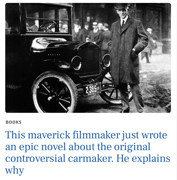 John Sayles Profile: Maverick Filmmaker Just Wrote an Epic Novel about the Original Controversial Carmaker